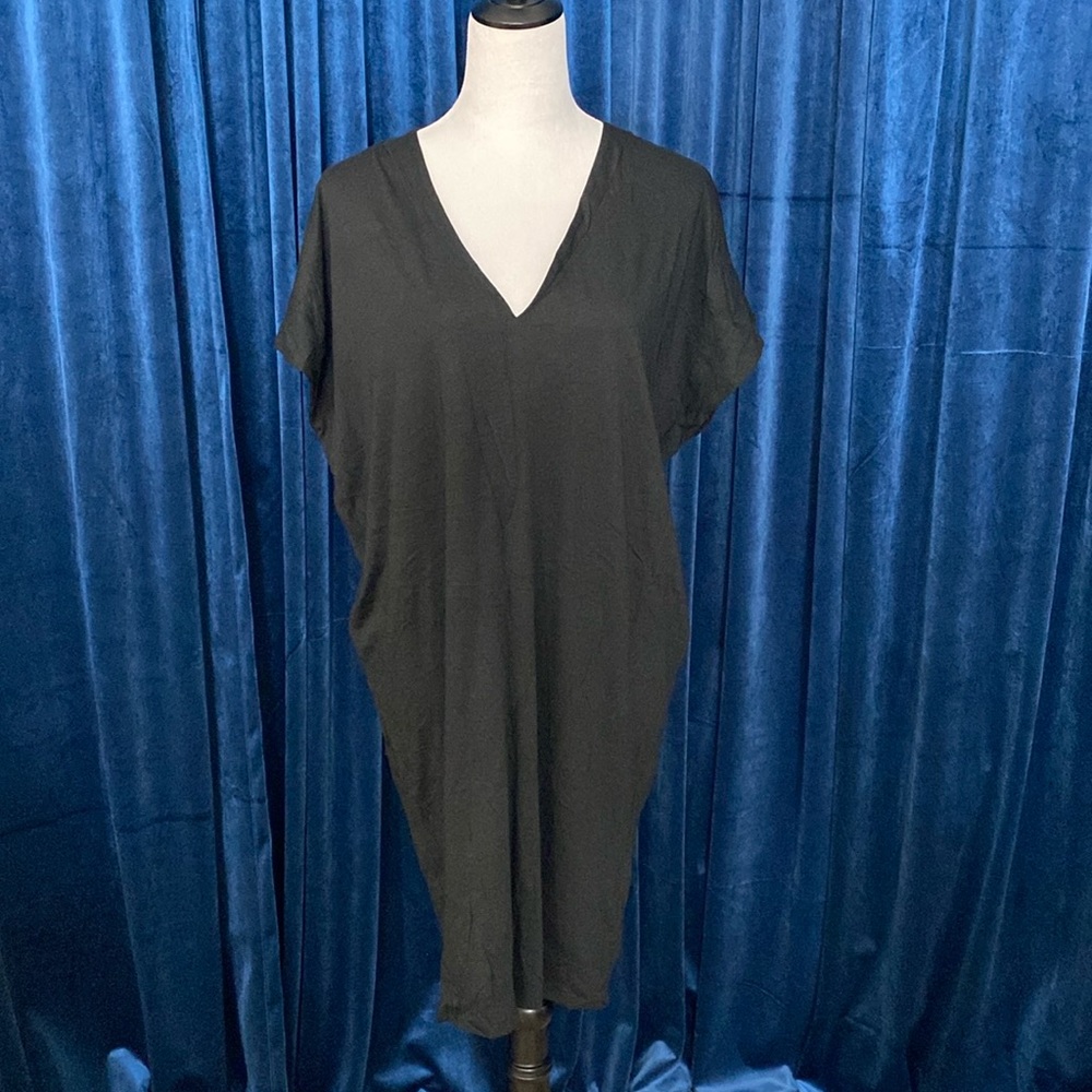 Frame Denim Black Mini Dress